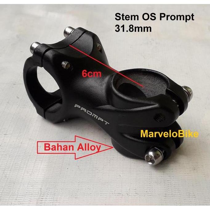 Stem Sepeda MTB Federal Balap OverSize 31.8mm Prompt