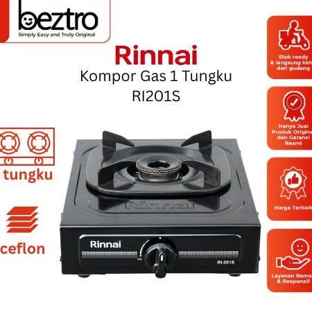 Rinnai Kompor Gas 1 Tungku Ri201S Stove Api U Paling Tangguh