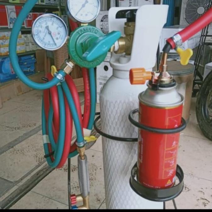 Ganilema_seven - Alat Las Oxygen Set Gloortorch + Rak + Gas Las