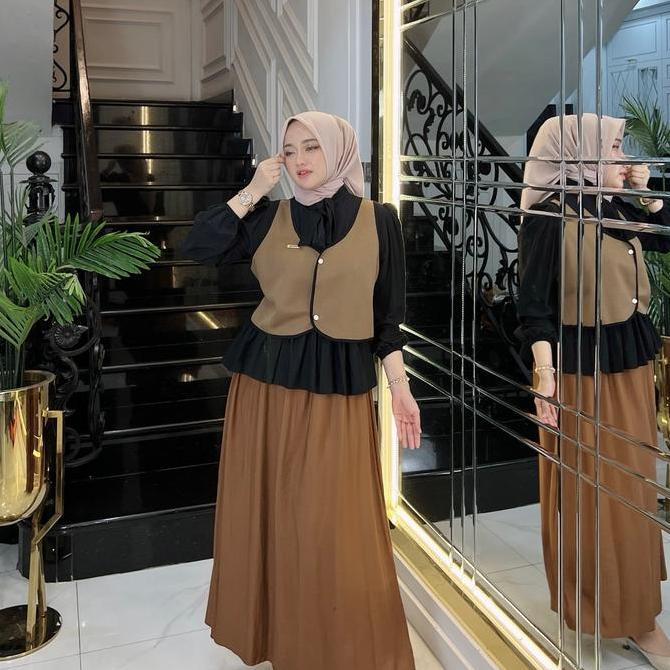 Gwenza - Daviena Gamis - Muslim Wanita