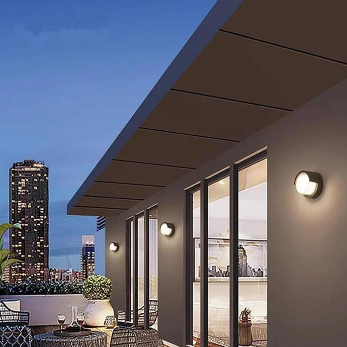 Lampu Dinding Outdoor Minimalis Hiasan Taman Lampu Hias Dinding modern