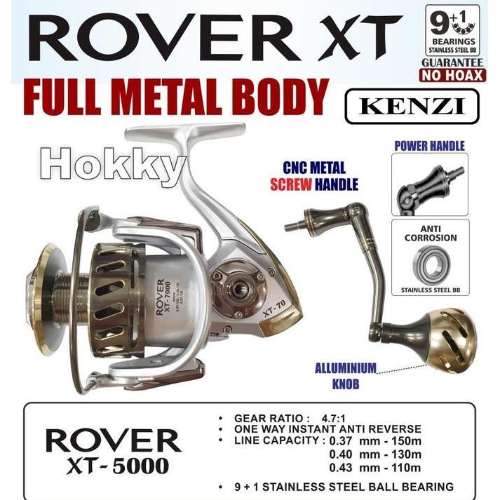 REEL KENZI ROVER XT 7000, XT 6000. XT 5000