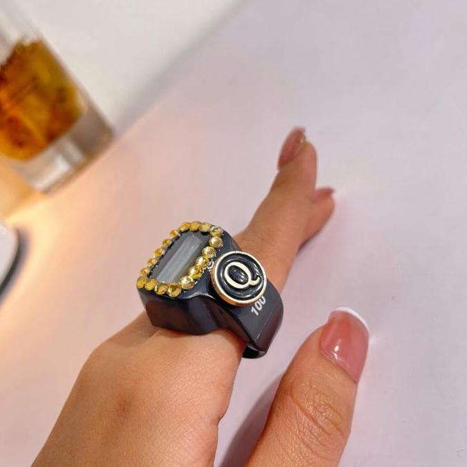 MM- Tasbih led ring Alarm Hias Layar (beep per 100 ) tasbih dzikir muslim Digital