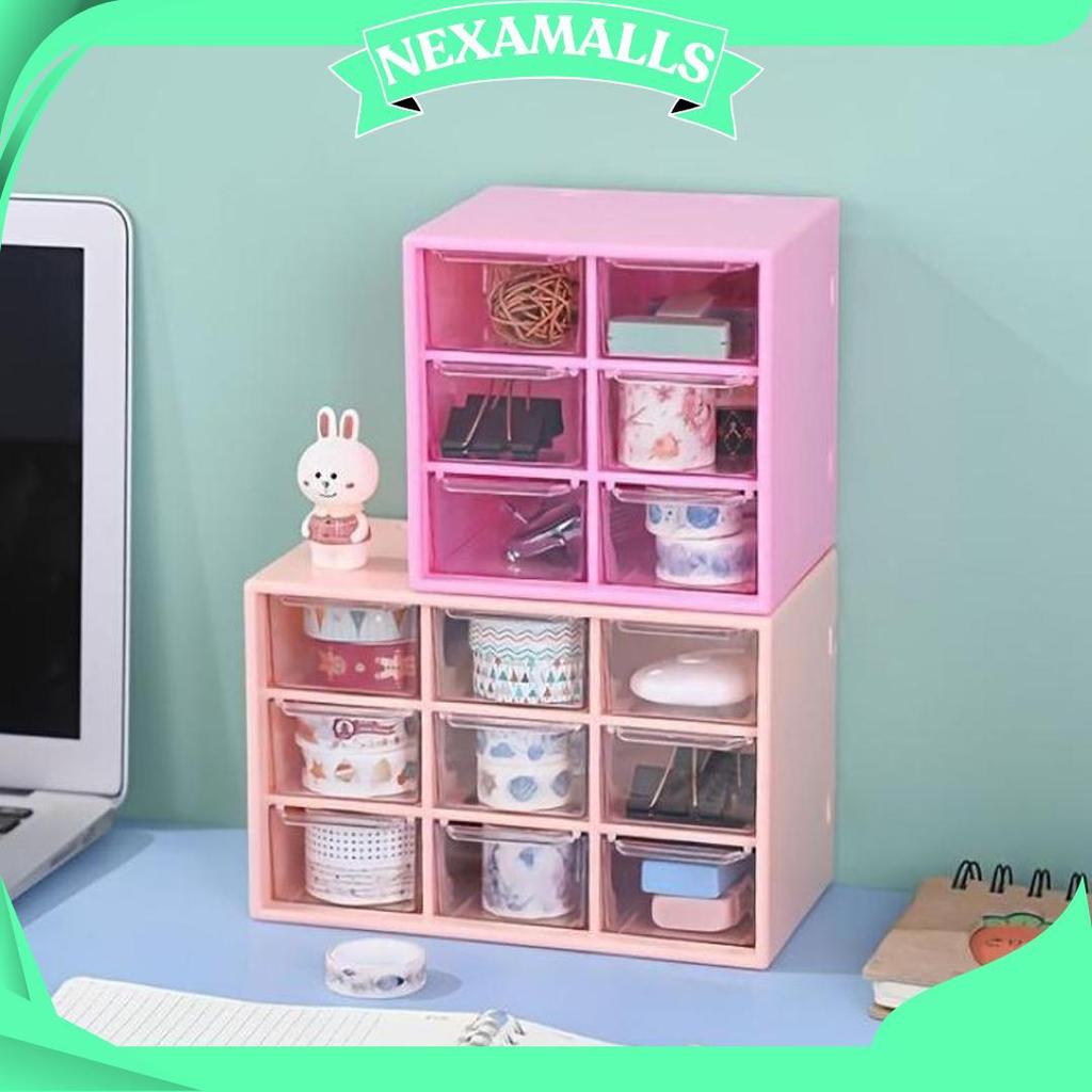 Kotak Laci / Rak Laci Penyimpanan / Laci Mini Serbaguna / Lemari Kotak Perhiasan / Rak Aksesoris Sek