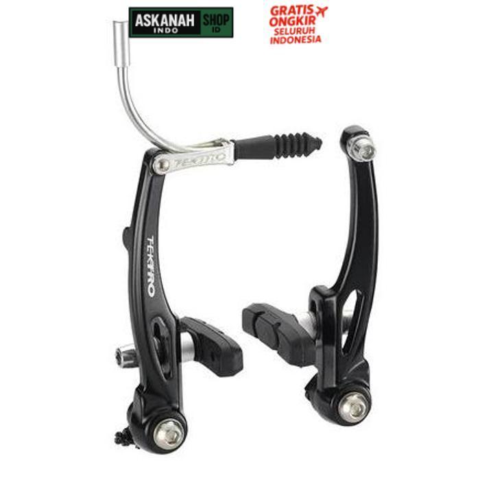 Diskon Rem Sepeda V-Brake Tektro Alloy Black Sepeda Lipat Mtb Gravel Minivelo Dll / Rem V-Brake Vbra
