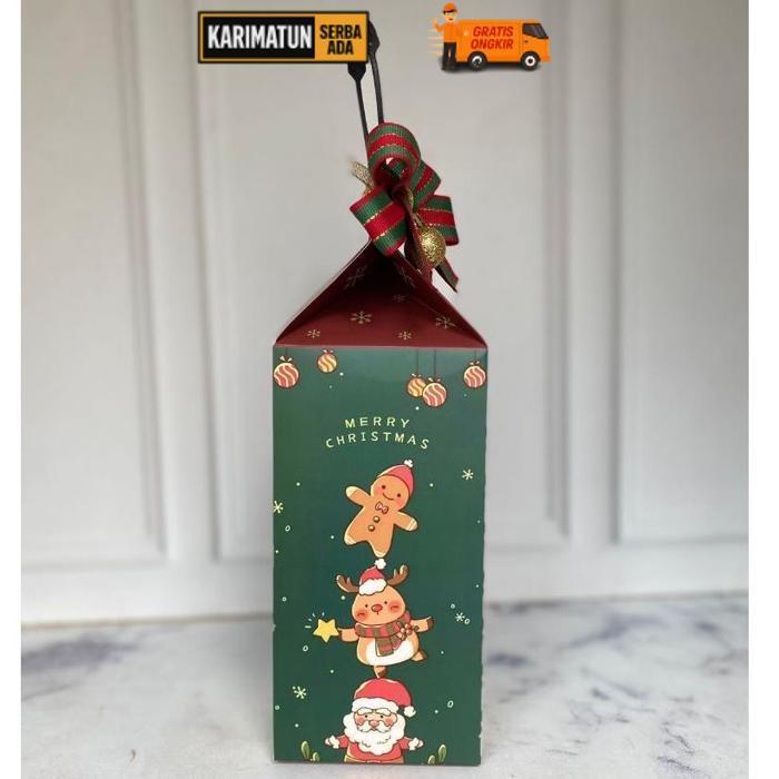 Diskon Box Cookies Hampers Christmas (5 Pcs ) | Box Kue Kering Natal Murah | Box Kue Kering | Hamper