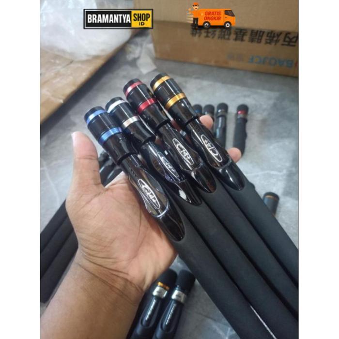 Premium 1Set Reel Seat C14+ Handle/Tongkat/Busa Eva Gagang Joran Pancing Lesath Gs Limited American 