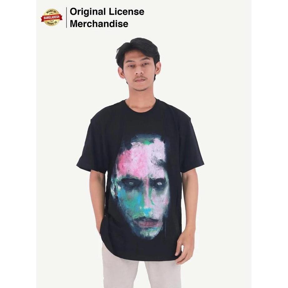 Kaos Baju Tshirt Metal Rock Musik MARILYN MANSON Original We Are Chaos murah