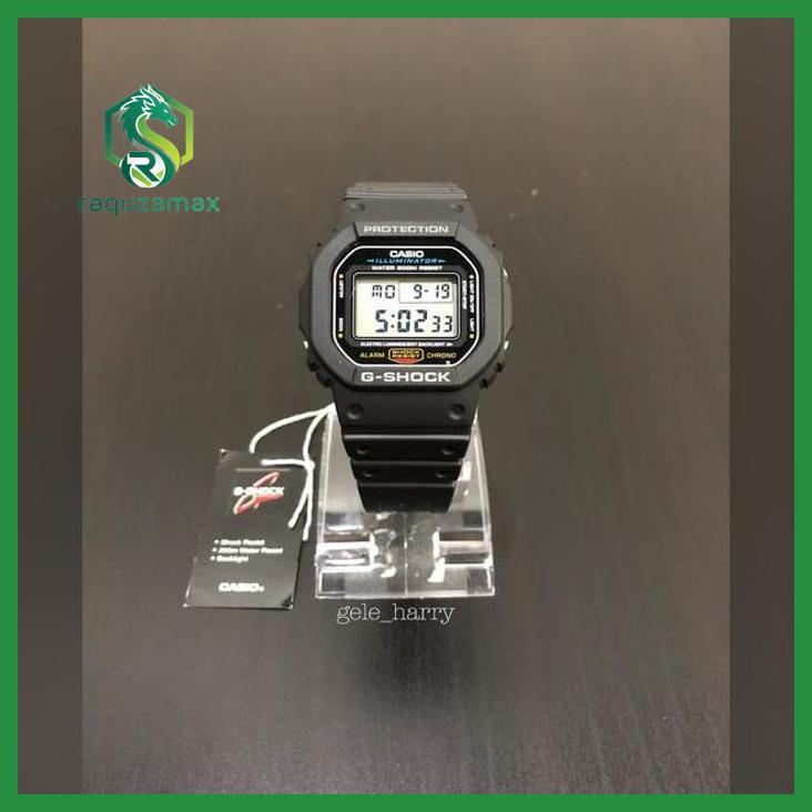 (ORIGINAL) CASIO GSHOCK DW 5600E-1 / DW5600E / DW5600E-1 JAM TANGAN PRIA WANITA KANTOR CASUAL OUTDOO