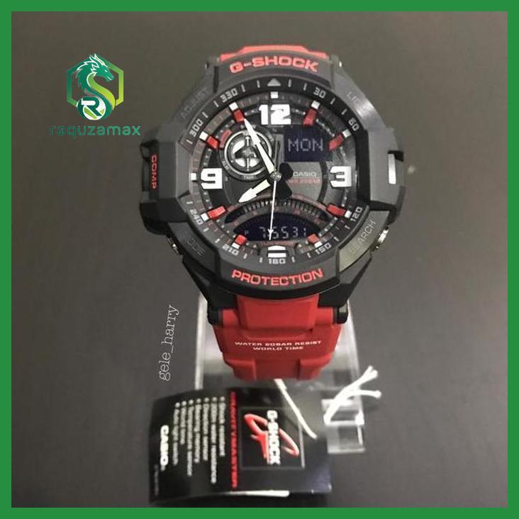 (ORIGINAL) GSHOCK AVIATOR GA 1000-4B JAM TANGAN PRIA WANITA KANTOR CASUAL OUTDOOR