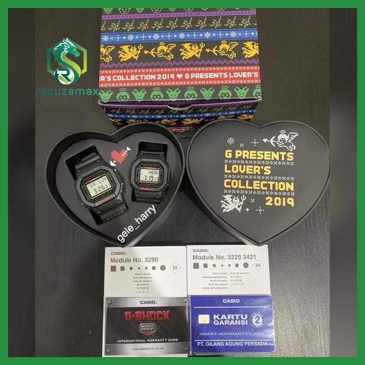 (ORIGINAL) CASIO GSHOCK COUPLE LOV 19B-1DR LOVERS COLLECTION 2019 JAM TANGAN PRIA WANITA KANTOR CASU