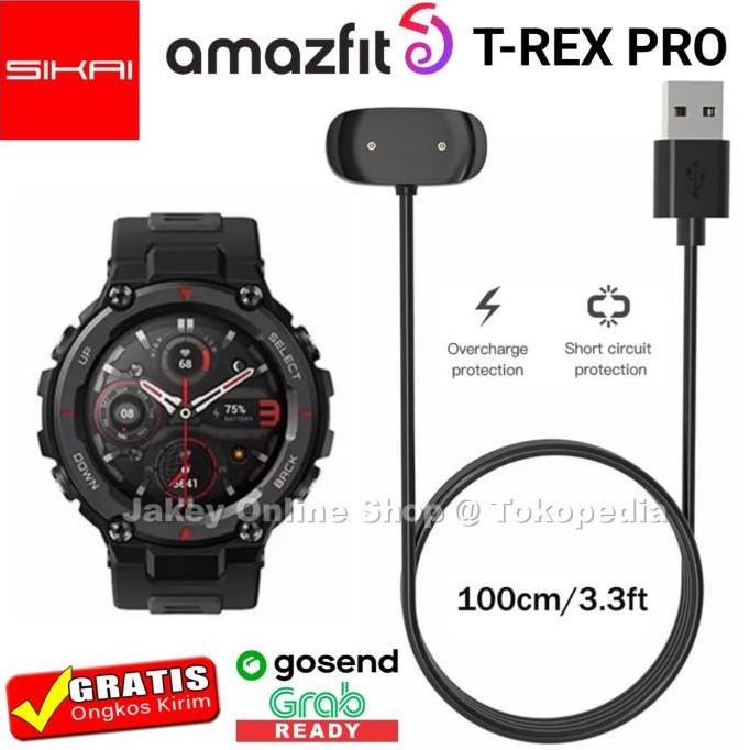 Dock Charger USB Cable Amazfit T-Rex PRO TREX PRO Kabel Cas Magnetic