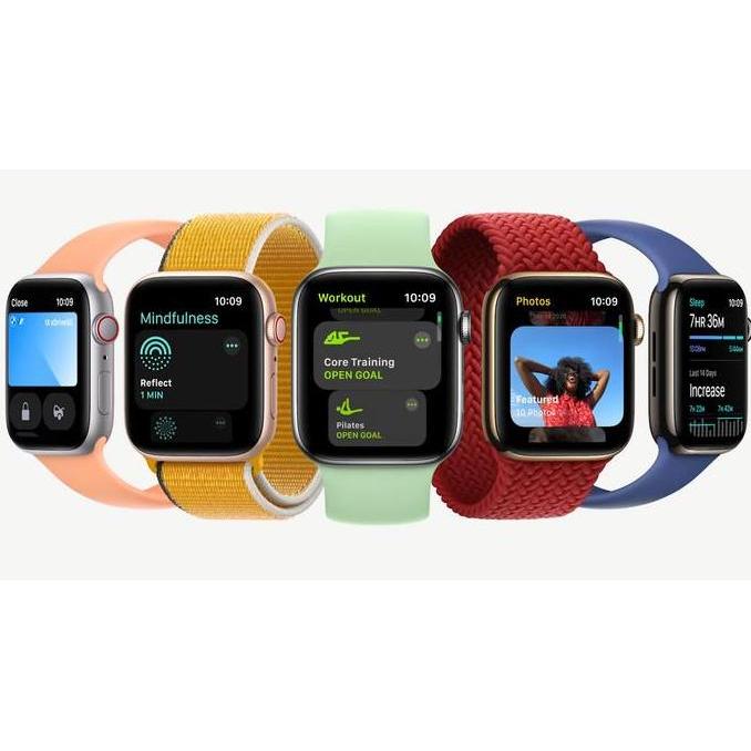 Apple Watch Series 7 2021 41mm 45mm Midnight Starlight Green Blue Red