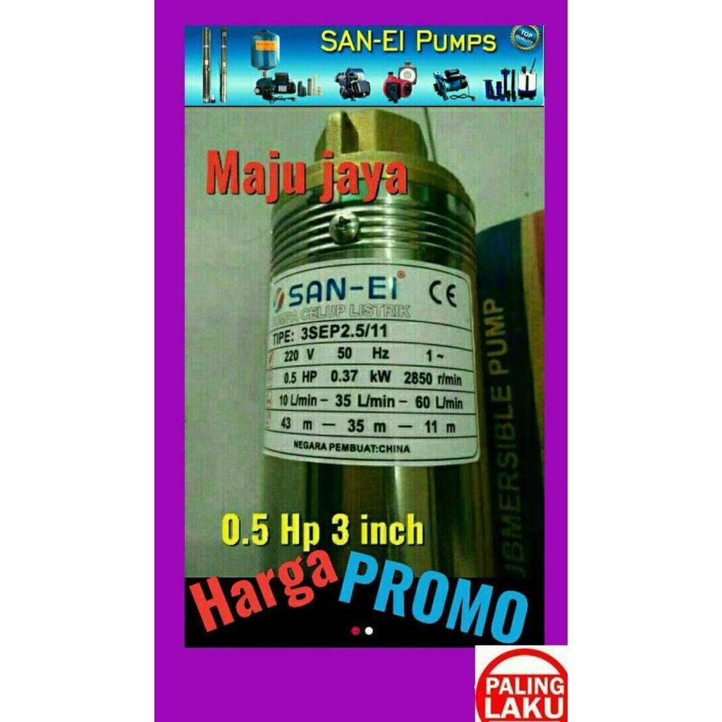 Harga Pompa Air Satelit "San - Ei" 0.5Hp Shimizu York Dab 3In Best Seller