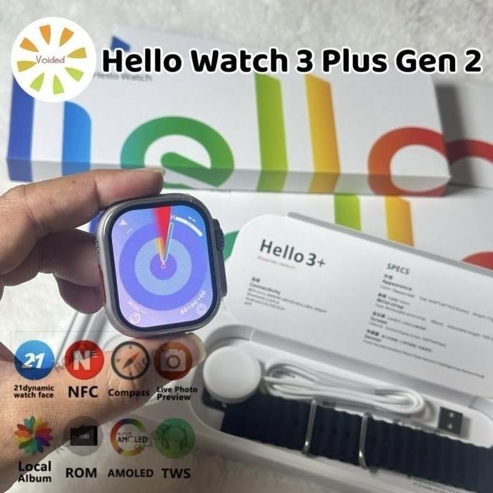Smart Watch Hello Watch 3 Plus Amoled watch Ultra 8