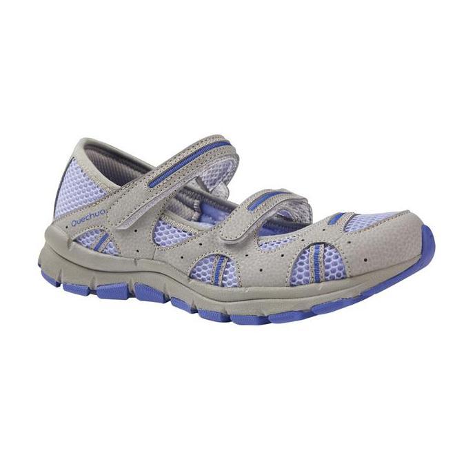 Decathlon Quechua SepatuGunungWanita Nh150 Fresh - Abu - 8589340