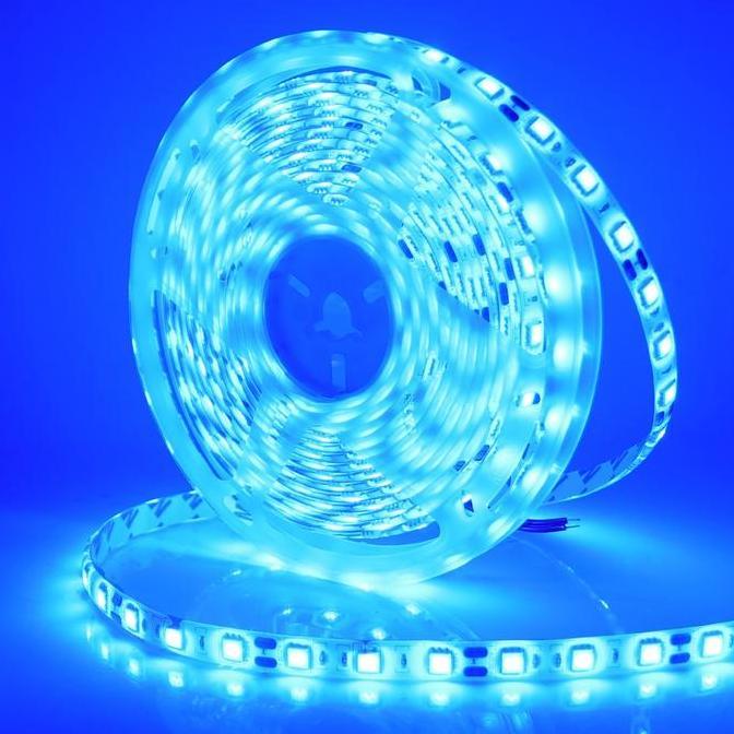 TRIPLEDI LED Strip RGB 5050 5 Meter Waterproof IP65 Epoxy Lampu Hias Plafon Tempel Dinding Smart Lig