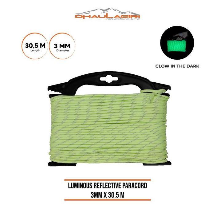 Dhaulagiri Luminous Reflective Paracord