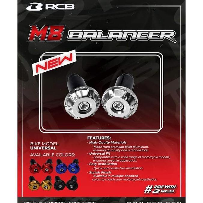 BALENCER JALU STANG SLIM BANDUL STANG UNIVERSAL RCB M8 NMAX AEROX PCX LEXI VARIO DLL