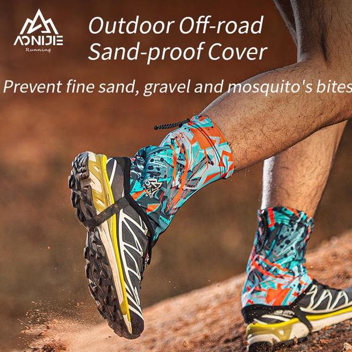 Aonijie Gaiter E4417 - Pelindung Kaki Sepatu - Trail Running - Blue