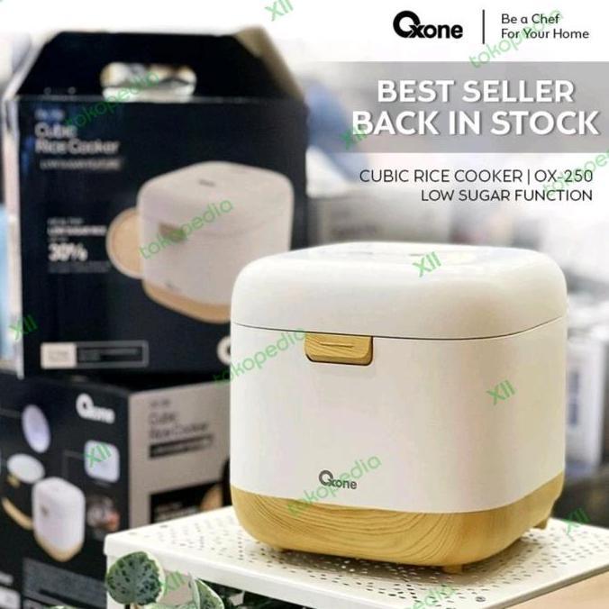 OXONE OX~250 CUBiC Rice Cooker Low Carbo 0,8 Liter Magic Com 5 iN 1