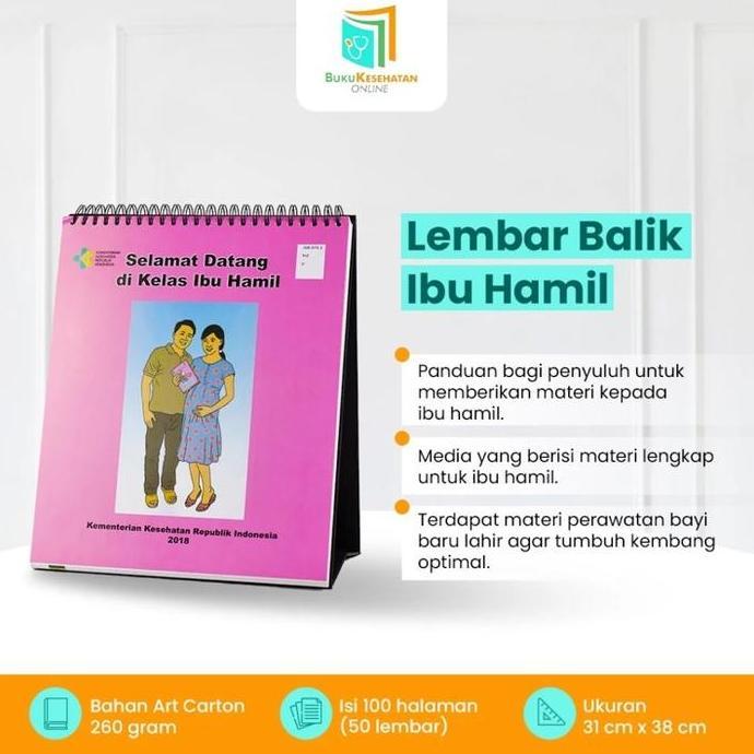 LEMBAR BALIK KELAS IBU HAMIL / FLIP CHART PENYULUHAN IBU HAMIL AUL