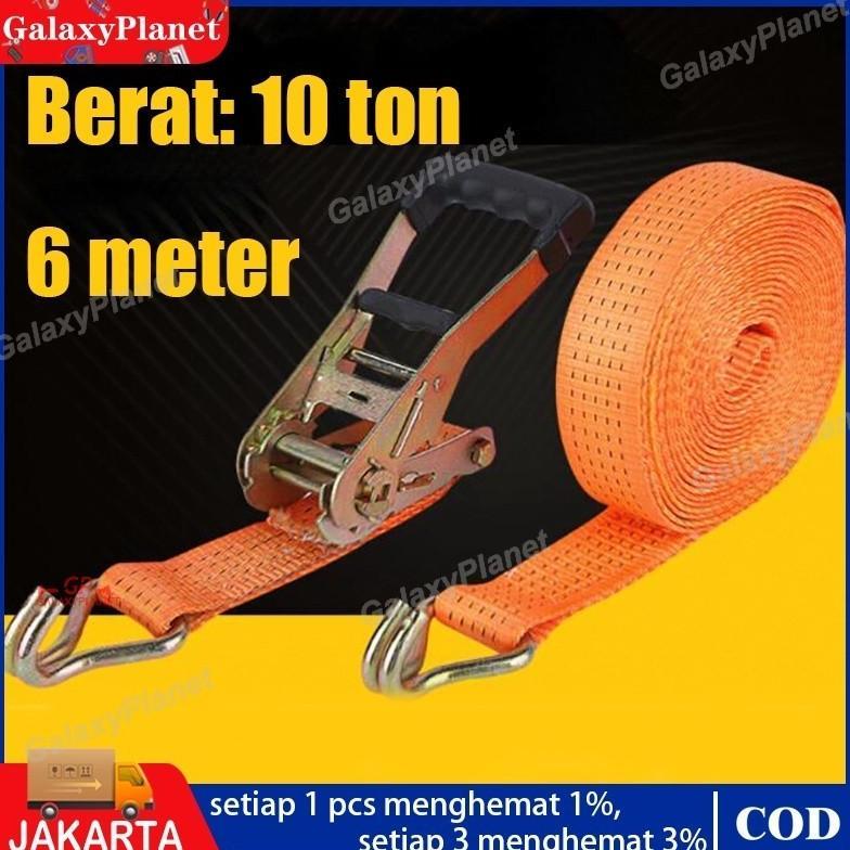 Rachet Tie Down  4CMx 6Meter 10 tons Tie Down Ratchet Tali Motor