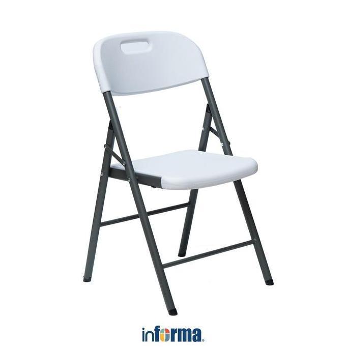 INFORMA LYOD KURSI LIPAT - PUTIH