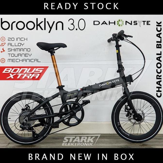 DAHON SYTE BROOKLYN SEPEDA LIPAT FOLDING BIKE ORIGINAL DAN TERPERCAYA