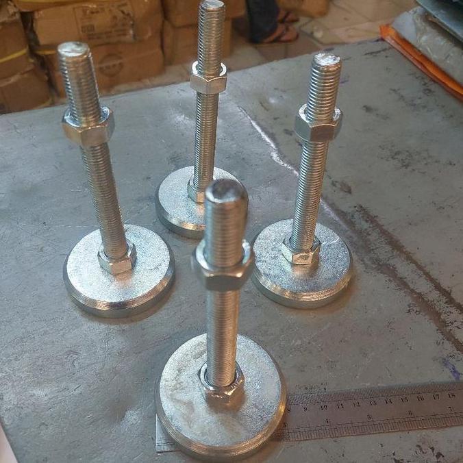 PROMO - kaki meja besi M16/adjuster foot m16 heavyduty/adjuster m16 heavyduty