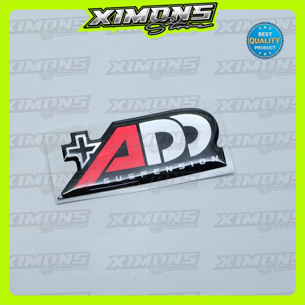 emblem timbul add suspension / sticker timbul add suspension / sticker shock add suspension
