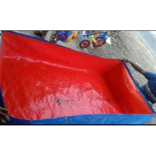 Bisa Cod Terpal Kolam Ikan 100X200X50 A3 ,,