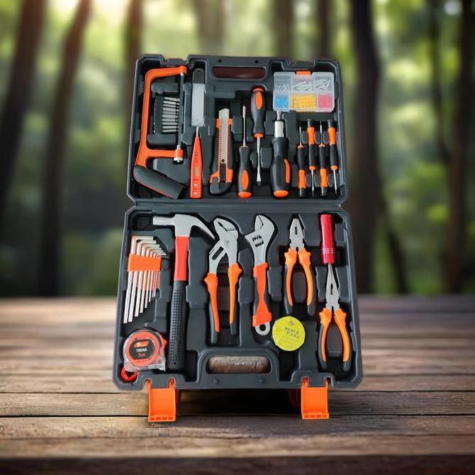 TOOLKIT SET HIROKI 102 PCS - Tool Kit Toolbox Perkakas Set Kunci Tang