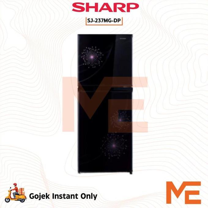 Kulkas sharp 2 pintu 237mg