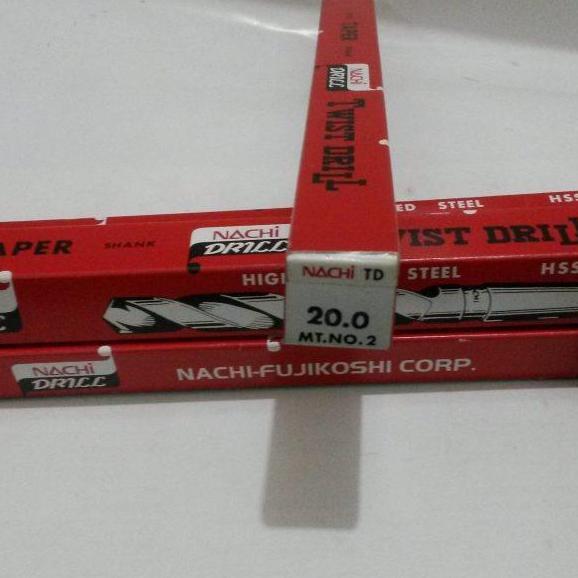 Mata Bor Besi Nachi HSS Taper 20 mm