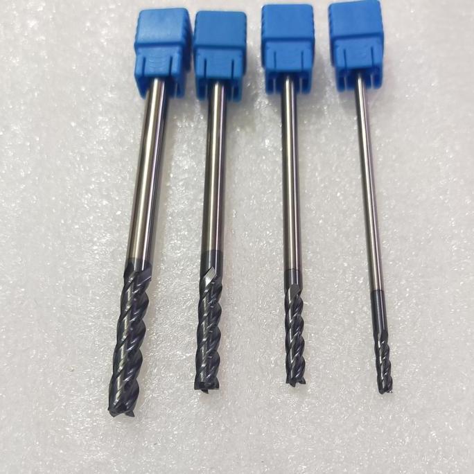 mata bor fres mata bor endmill satu paket 4 pcs