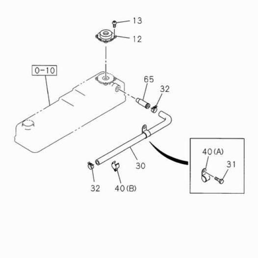 Hose Selang Ventilator Isuzu Panther Turbo Original