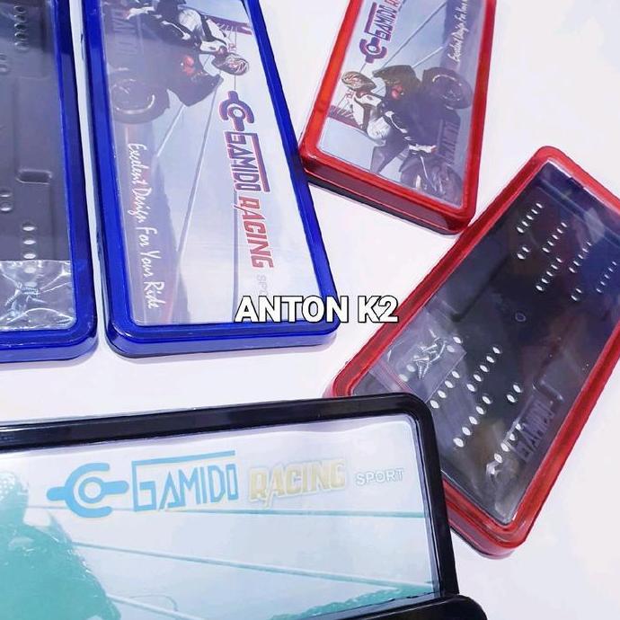 PLAT NOMOR MOTOR KOTAK PERSEGI/BINGKAI PLAT NOMOR PLAT BK MOTOR/TATAKAN PELINDUNG BINGKAI PLAT MOTOR