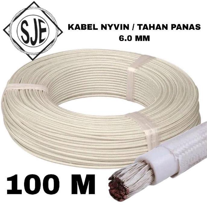 Kabel Tahan Panas 6Mm/Kabel Nyvin 6Mm/Kabel Heater 6Mm Kualitas Terbaik Harga Termurah