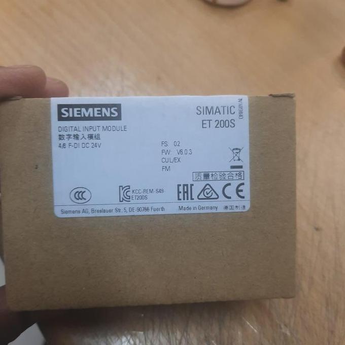 Siemens 6Es7 138-4Fa05-0Ab0 Digital Input Module Siemens Et 200S  Sale
