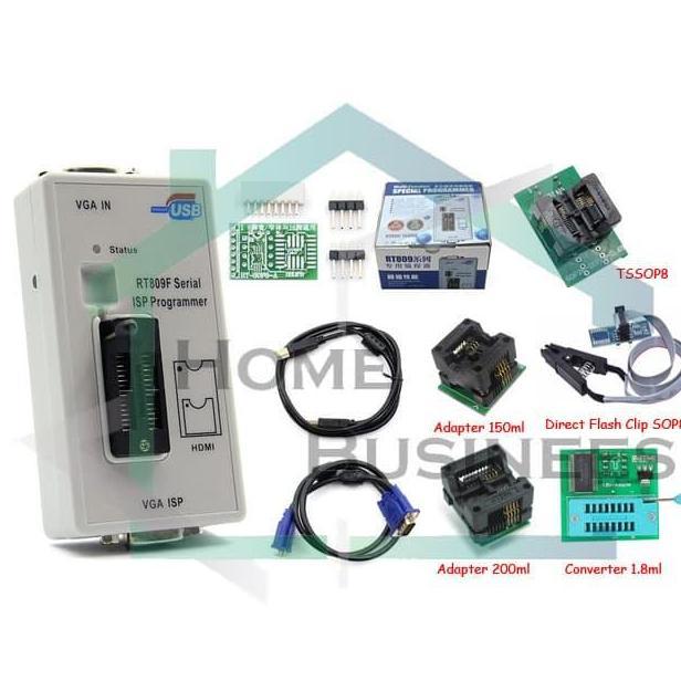 RT809F RT809 RT 809 F 809F Programmer Alat Flash Flasher Bios Laptop