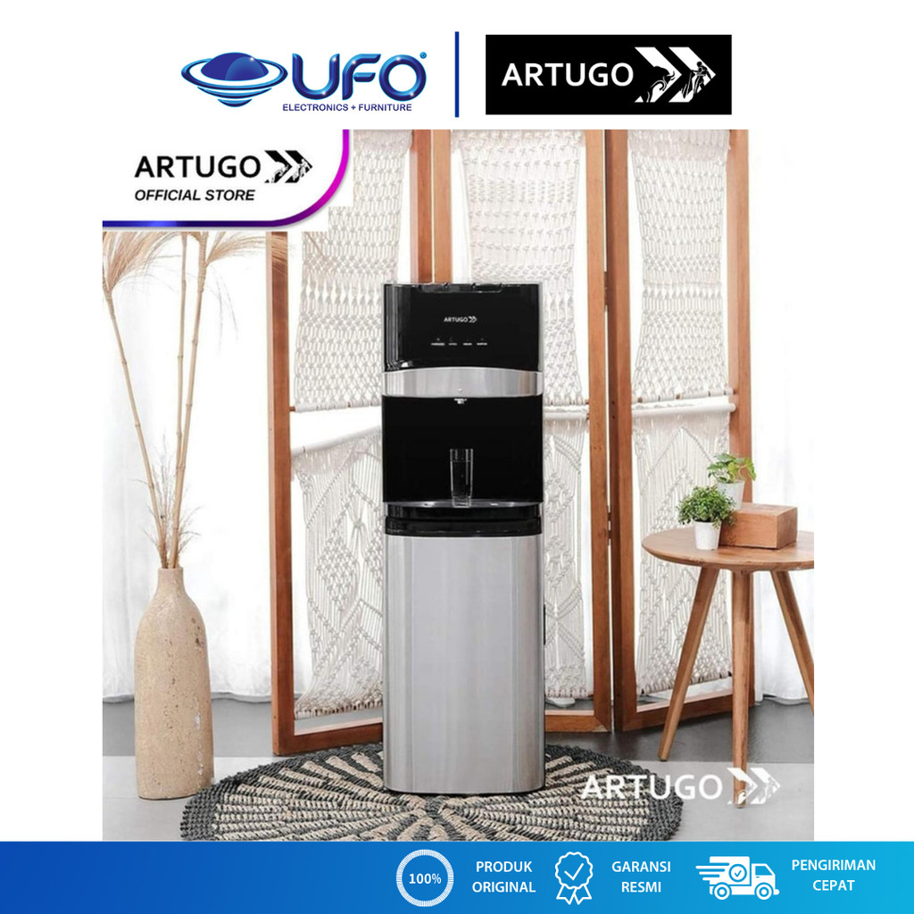 ARTUGO Dispenser Air Galon Bawah AD78 Water Dispenser Bottom Load (Compressor + Hydrogen Water)