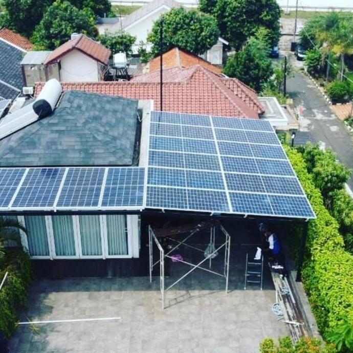 HARGA PROMO PAKET INSTALASI SOLAR PANEL CANADIAN SOLAR 1230WP