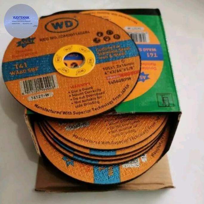 mata gerinda gurinda potong besi 4 inchi 1 pack 20 pcs