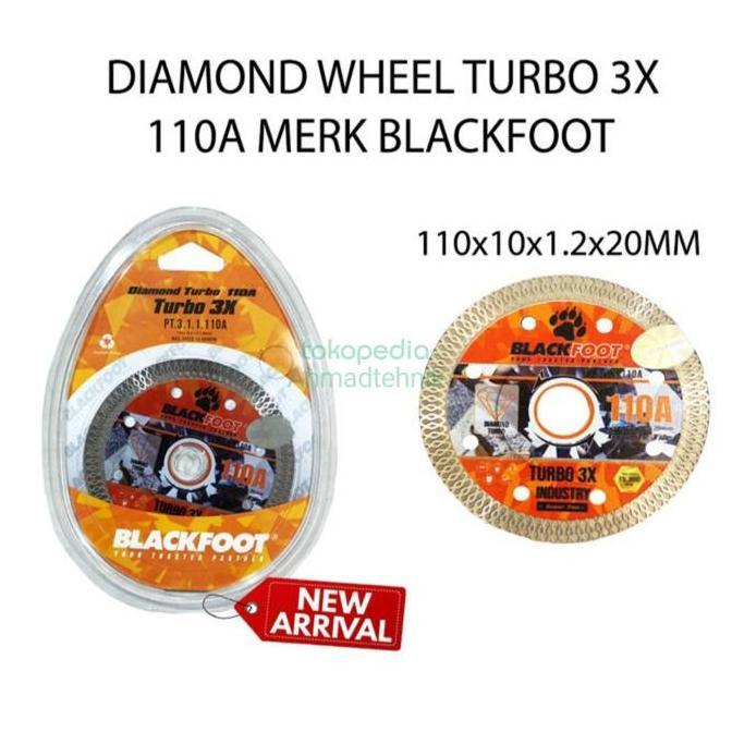 mata potong granit turbo 3x blackfoot 110