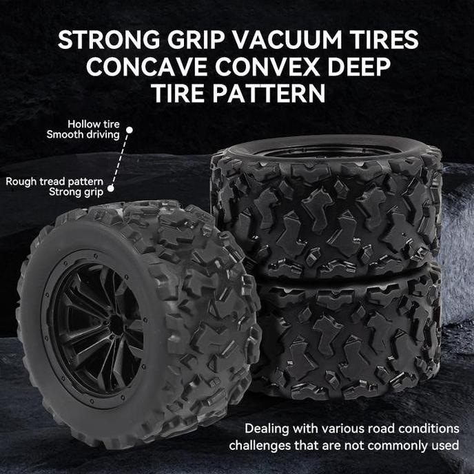 Mobil Polisi Besar Bisa Bunyi Nyala 2.4GHZ Mobil Remote Control Anak RC Offroad