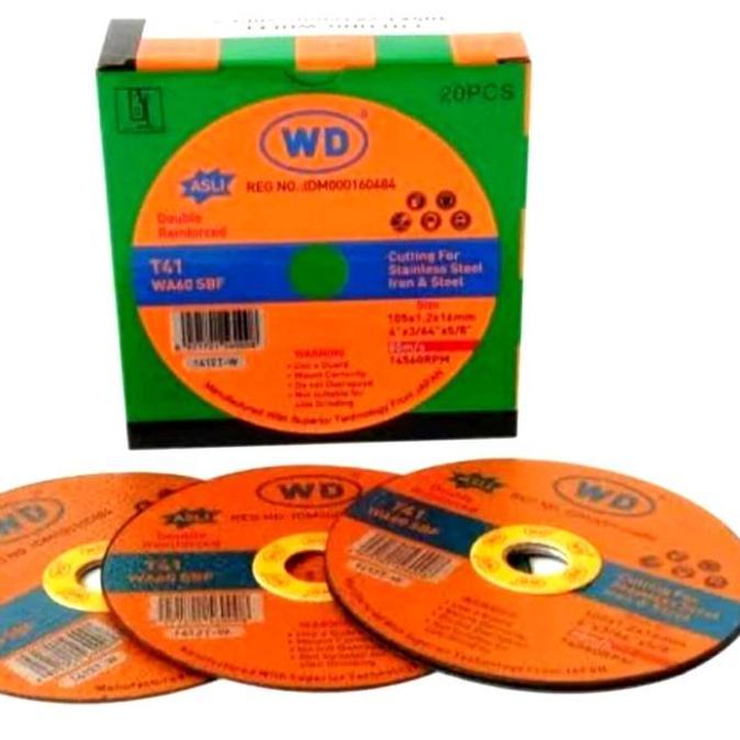 WD Potong 4"/pisau gerinda potong 4"