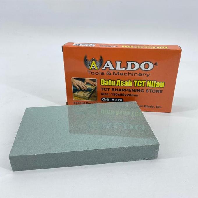 Batu Asah Mata Planer TCT Hijau Aldo