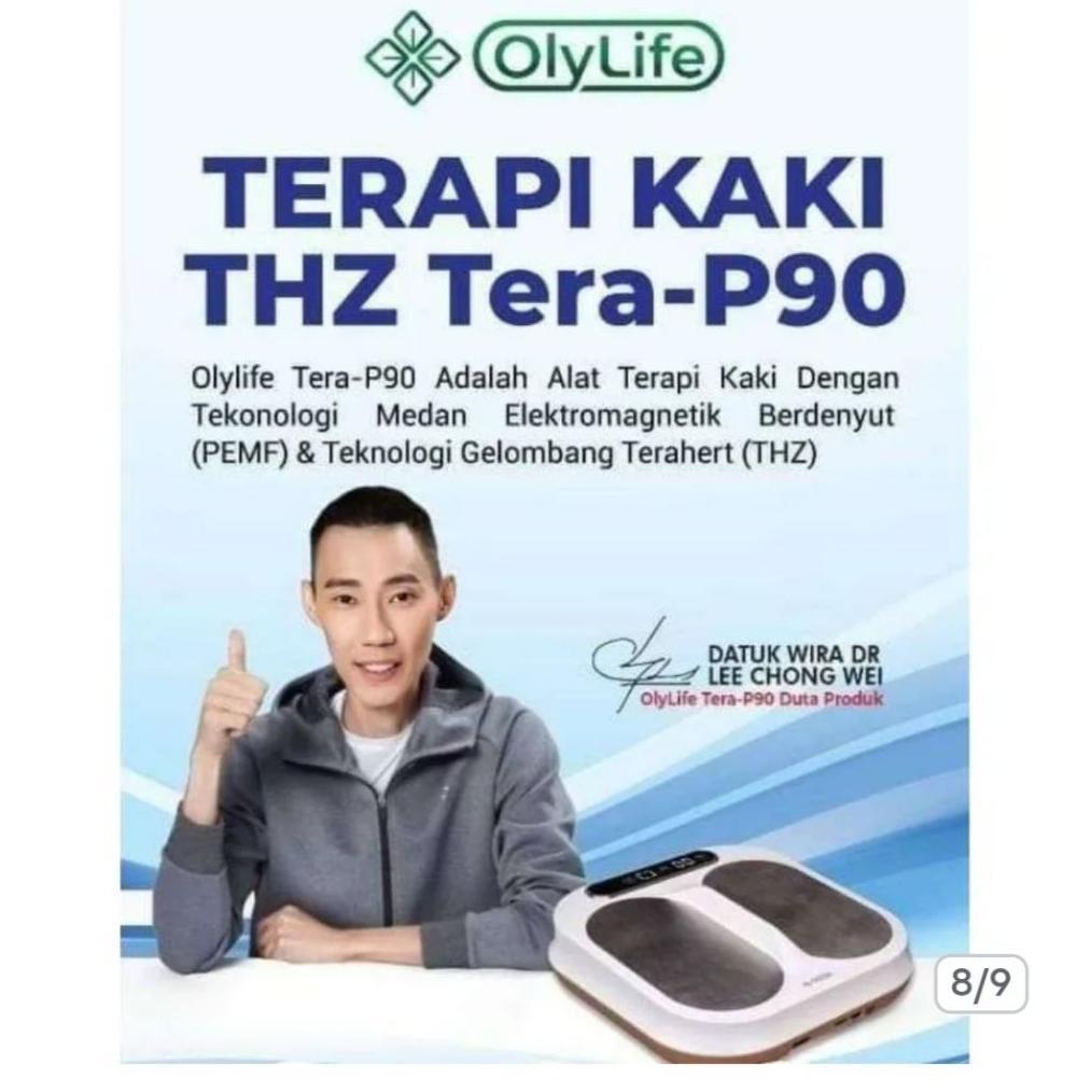 Olylife Tera-P90 Foot Massager Terapi Kaki Gelombang Terahertz Modern