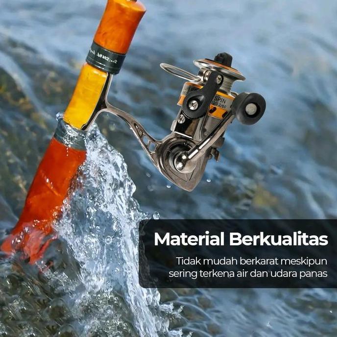 rell pancing mini bahan metal MN100 Reel